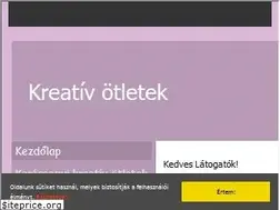 Sites similar to katikreativkucko.lapunk.hu