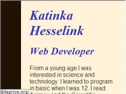 Sites similar to katinkahesselink.net
