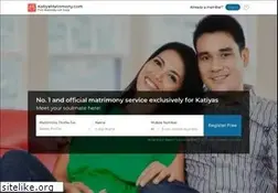 Sites similar to katiyamatrimony.com
