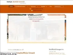 Sites similar to katja-dombrowski.info