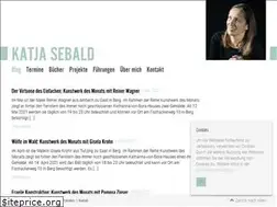 Sites similar to katjasebald.de