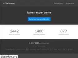 Sites similar to kato.fr