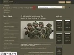 Sites similar to katonai-munkaruha.hu