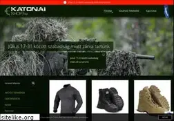 Sites similar to katonaishop.hu