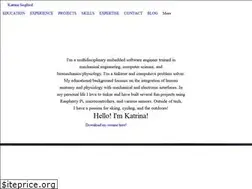 Sites similar to katrinasiegfried.com