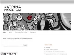 Sites similar to katrinawoznicki.com