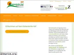 Sites similar to kattendorfer-hof.de