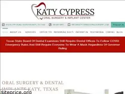 Sites similar to katycypressoralsurgery.com