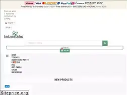 Sites similar to katzen-deko.com