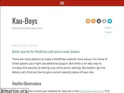 Sites similar to kau-boys.com