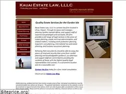 Sites similar to kauaiestatelaw.com