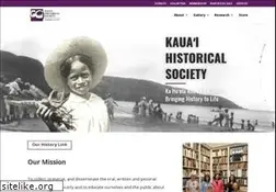 Sites similar to kauaihistoricalsociety.org