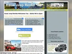 Sites similar to kauaijeeps.com