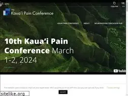 Sites similar to kauaipainconference.com