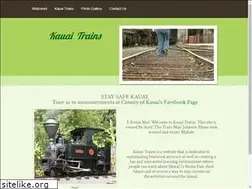 Sites similar to kauaitrains.com
