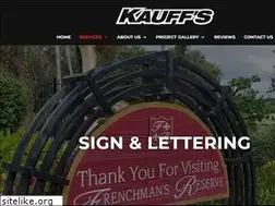 Sites similar to kauffsigns.com