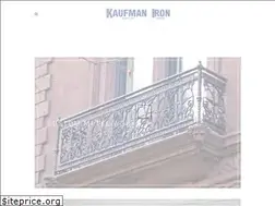 Sites similar to kaufmaniron.com