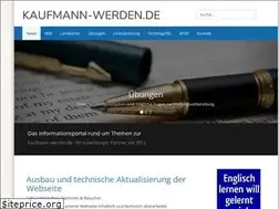 Sites similar to kaufmann-werden.de