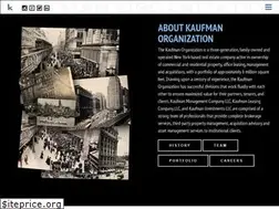 Sites similar to kaufmanorganization.com