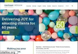 Sites similar to kaufmanrossin.com