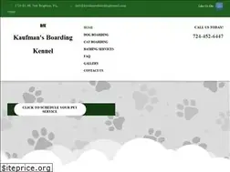 Sites similar to kaufmansboardingkennel.com