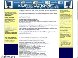 Sites similar to kaufperlastschrift.de