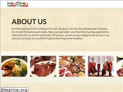 Sites similar to kaukaubbq.com