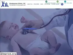 Sites similar to kaukaunaclinic.com