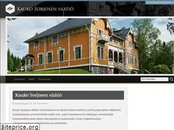 Sites similar to kaukosorjosensaatio.fi