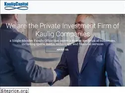 Sites similar to kauligcapital.com