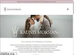 Sites similar to kaunismorsian.fi