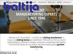 Sites similar to kaunobaltija.eu