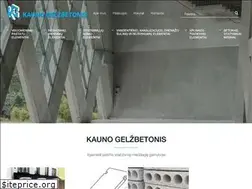 Sites similar to kaunogelzbetonis.lt