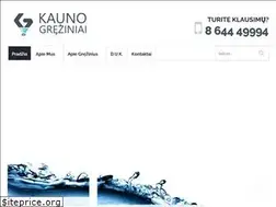 Sites similar to kaunogreziniai.lt