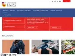 Sites similar to kaunoklinikos.lt