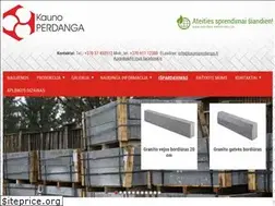 Sites similar to kaunoperdanga.lt