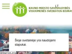 Sites similar to kaunovsb.lt