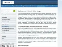Sites similar to kautionskassen.de