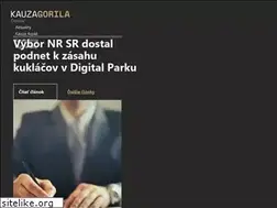 Sites similar to kauzagorila.sk