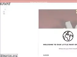 Sites similar to kavat.com