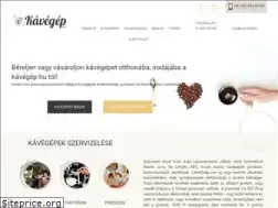 Sites similar to kavegep.hu