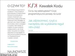 Sites similar to kawalekkodu.pl
