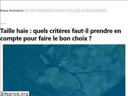 Sites similar to kawanimation.fr