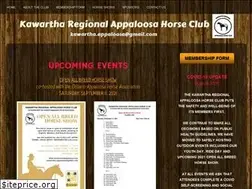 Sites similar to kawarthaappaloosa.com