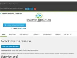 Sites similar to kawarthatherapeutic.com