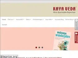 Sites similar to kaya-veda.de