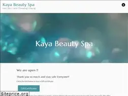 Sites similar to kayabeautyspa.com