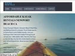 Sites similar to kayakrentalsnewportbeach.com