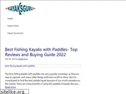 Sites similar to kayaksguru.com