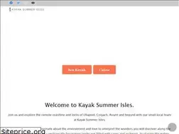 Sites similar to kayaksummerisles.com